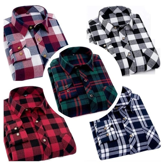 Men's Casual Shirt Combo Pack of 5 | Stylish Regular Fit Shirts