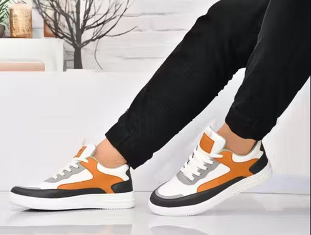 Anjrs Men's Sports Running Shoes | Lightweight Comfortable Casual Sneakers for Men & Boys
